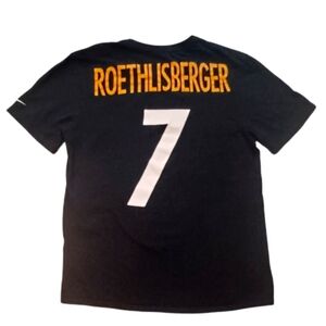 Nike Pittsburgh Steelers Ben Roethlisberger Tee Shirt - Medium